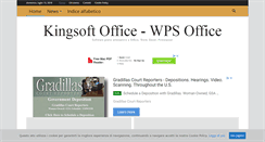 Desktop Screenshot of kingsoftstore.it