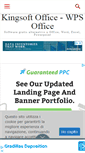 Mobile Screenshot of kingsoftstore.it